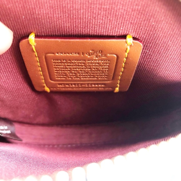 SOLD Coach x Wizard of Oz Ruby Slippers Coin Case NWOT - Picture 9 of 11